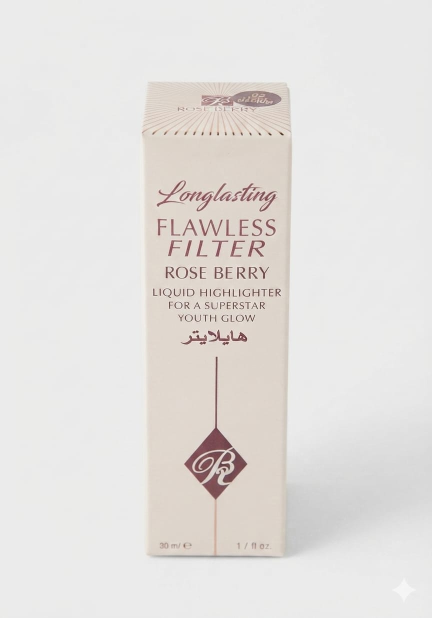 Rose Berry Longlasting Flawless Filter Liquid Highlighter
