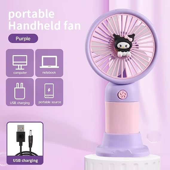 Kuromi Mini Handheld Fan.