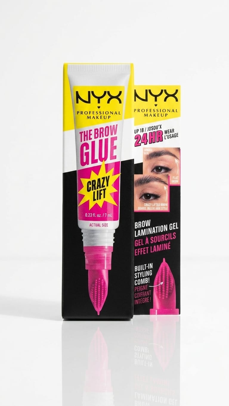 NYX Professional Makeup The Brow Glue Crazy Lift Brow Lamination Gel