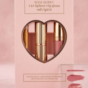 Rose Berry 3 in 1 Lip Set A / B