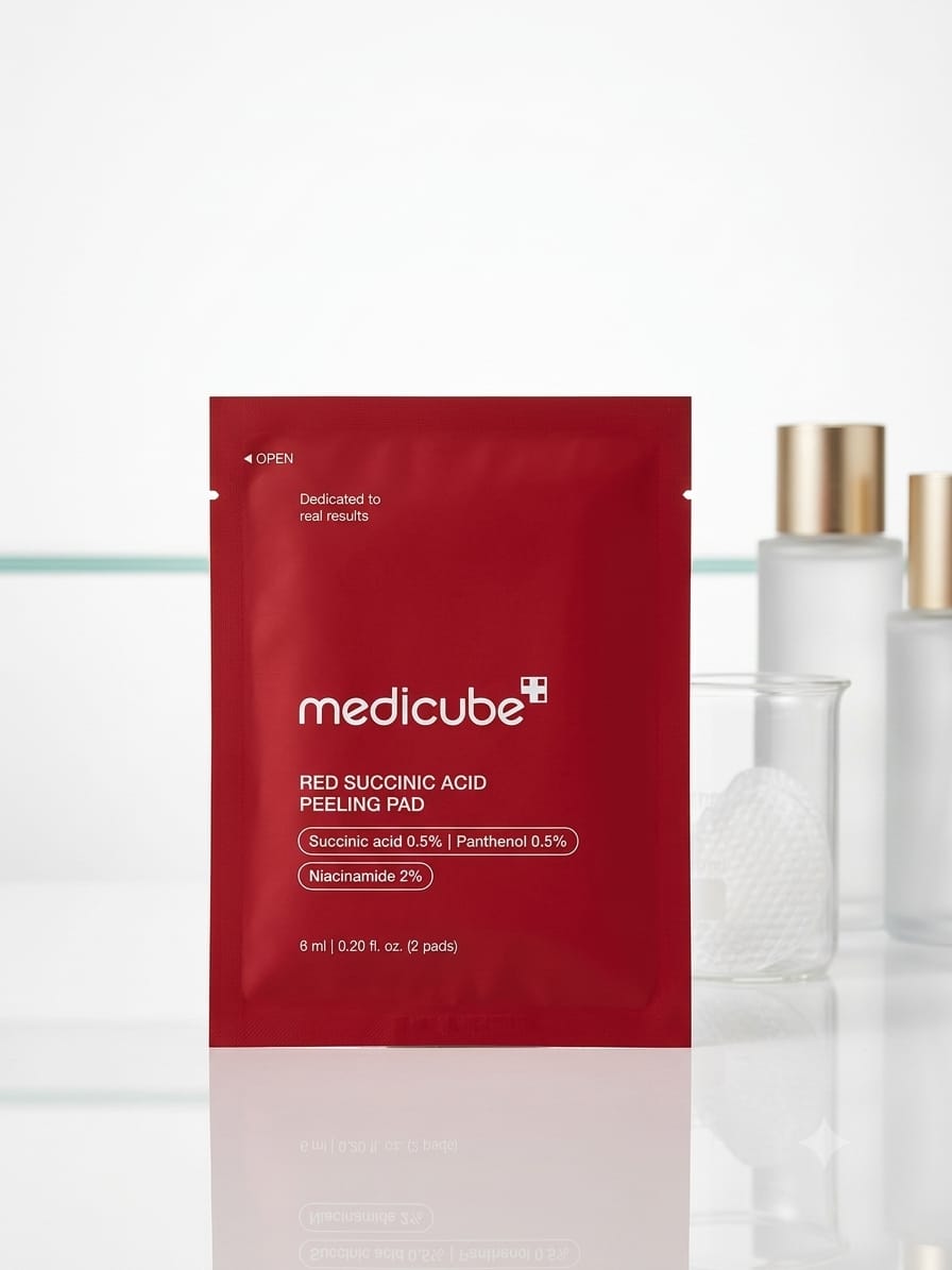 Medicube Red Succinic Acid Peeling Pad - 2 Pads
