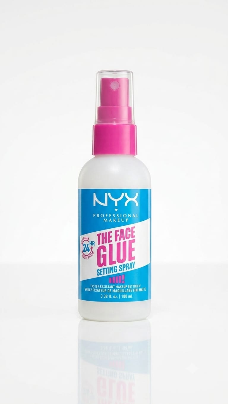 NYX Professional Makeup The Face Glue Setting Spray - 24HR Matte Finish