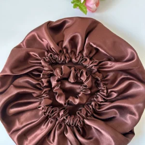 Satin Bonnet and Scrunchie Set