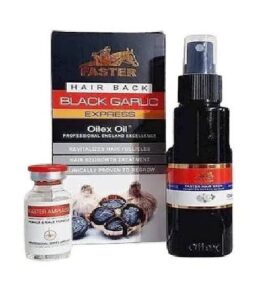 Faster Hair Back Black Garlic Advanced Oilex