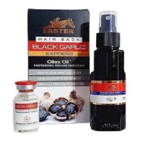 Faster Hair Back Black Garlic Advanced Oilex