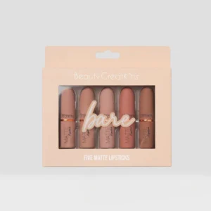 beauty creations kit  nude Five Piece Matte Lipstick Set