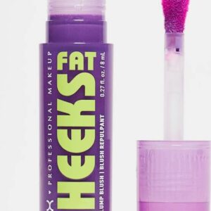 nyx cheeks fat liquid blush blueberry burst