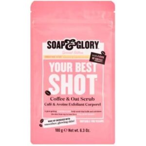 Soap And Glory Your Best Shot Coffee Oat Scrub - Vegan Exfoliator