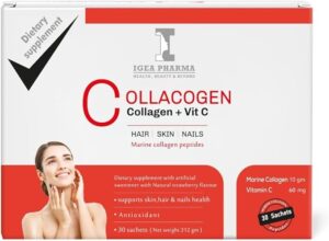 IGEA Collacogen & Vit C Strawberry sachetكيس واحد