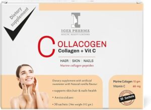 IGEA Collacogen & Vit C Vanilla - With Natural vanilla