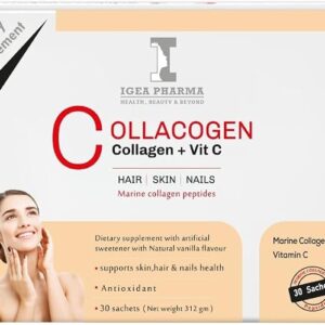 IGEA Collacogen & Vit C Vanilla - With Natural vanilla