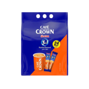 Ulker Cafe Crown 3 In 1  بندقHazelnut 18g باكت استخدام مرة