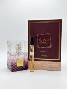Lattafa Khamrah DOKHAN Eau De Parfum تقسيم 10 ملي