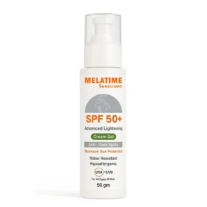 Melatime sunscreen SPF 50+ (Advanced Lightening formula )