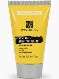 Rose Berry Styling Spiking Glue, Water-Resistant Hair & Eyebrows Gel, 35g