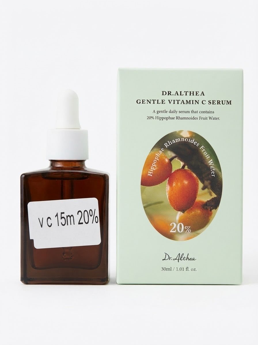Dr althea vit c serum 20% تقسيم 15 ملي