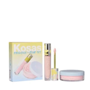 Kosas Color Brightening and Smoothing Kit - Color Corrector + Loose Powder