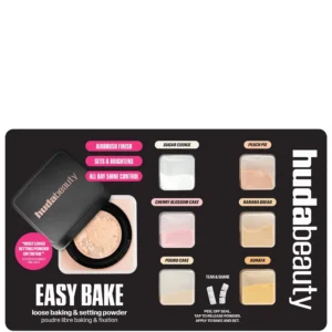 huda beauty easy bake sample set-6shades