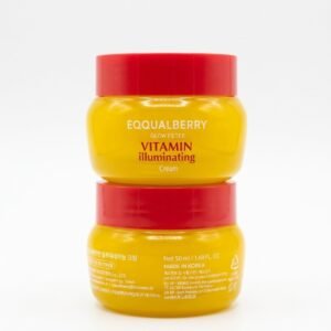 eqqualberry vitamin illuminating cream  تقسيم 25   ملي نص عبوة ف عبوة المنتج