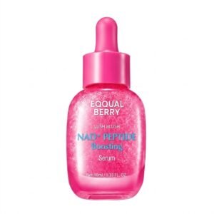 Eqqualberry lush blush nad+ peptide boosting serum mini 10ml
