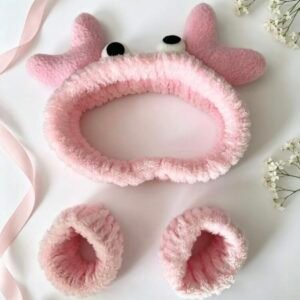 مجموعه هيد بان البينك  headband pink