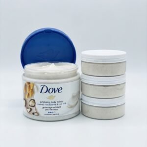 Dove body scrub  تقسيم 45جرام   لوز ومكديميا