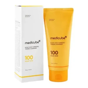 Medicube Kojic Acid Turmeric Toning Cleanser, 120g