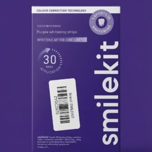 تقسيم Smilekit  purple whitening strips شرايط تبييض الأسنان ٣ سوا